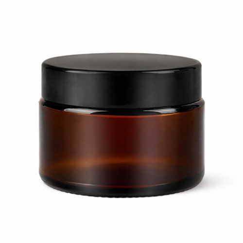 Баночка 30 мл стеклянная коричневая