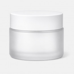 Баночка 50 мл стеклянная матовая