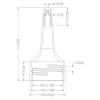 Крышка CF-C-12 PSE 24/410 (белая)