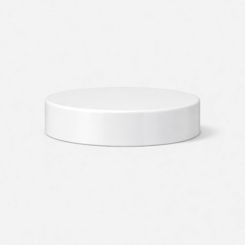 Кришка різьбова пластикова біла, 54 мм (для 50 мл)