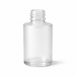 Флакон 30 мл стеклянный матовый, d20, цилиндрический