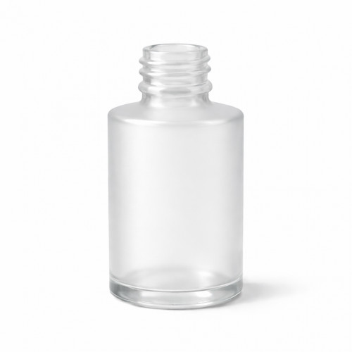 Флакон 30 мл стеклянный матовый, d20, цилиндрический