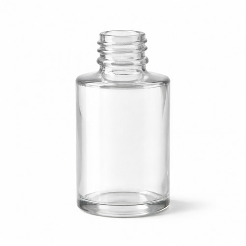 Флакон 30 мл скляний прозорий, d20, циліндричний